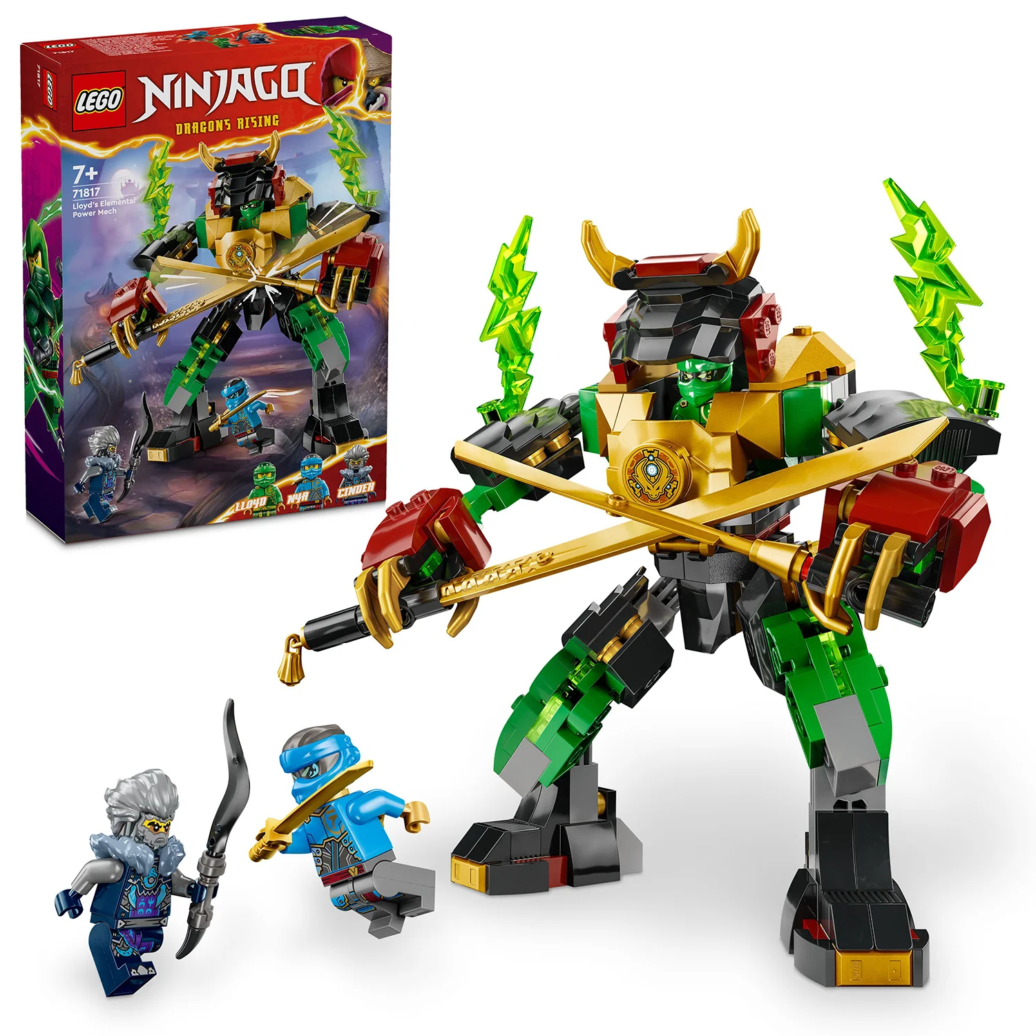 Lloyd's Elemental Power Mech LEGO® NINJAGO® Lloyd's Elemental Power Mech