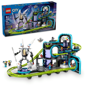 lego 60421 robot world roller coaster park